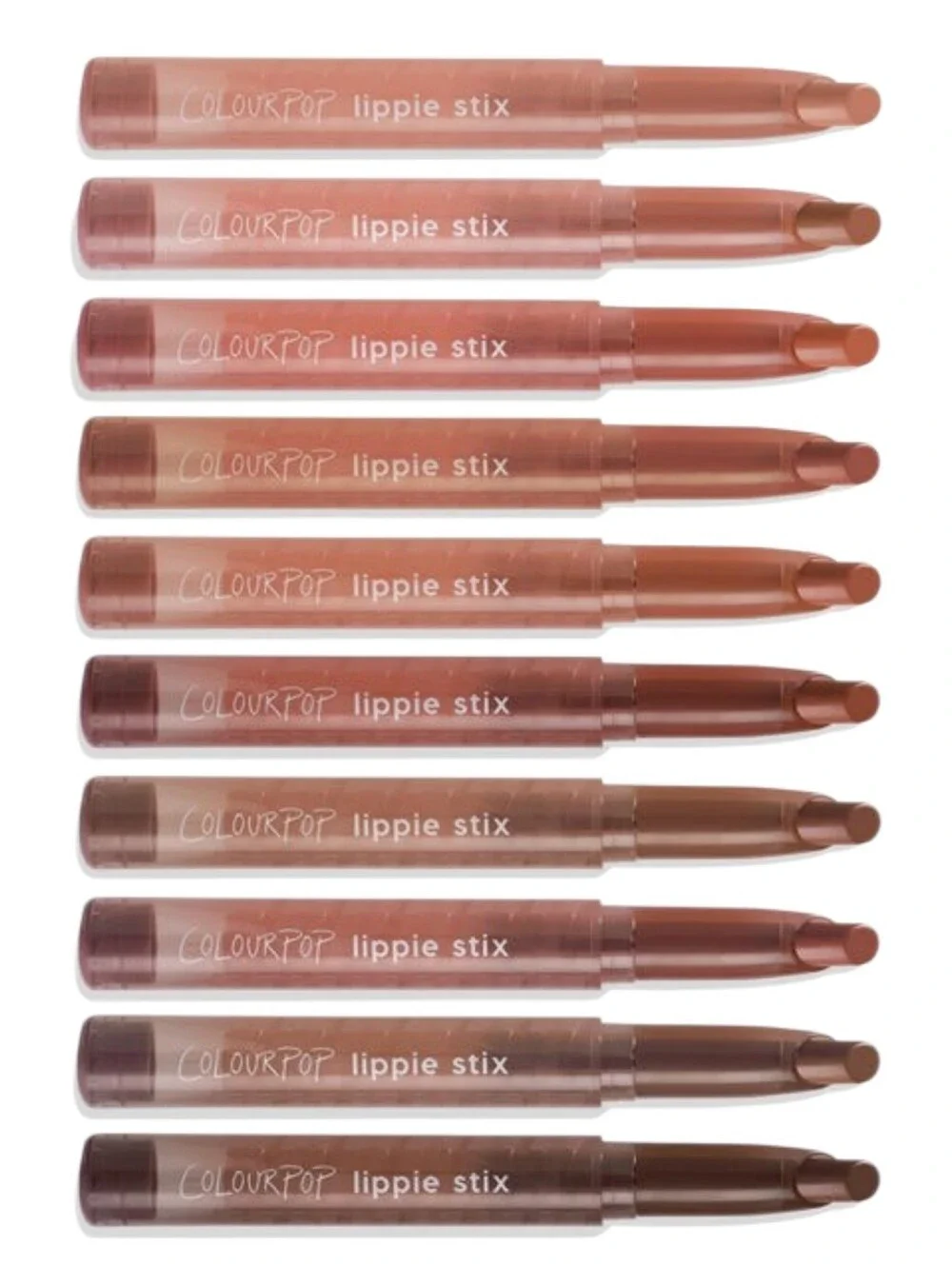 Colourpop Nude Lip Crayon Collection